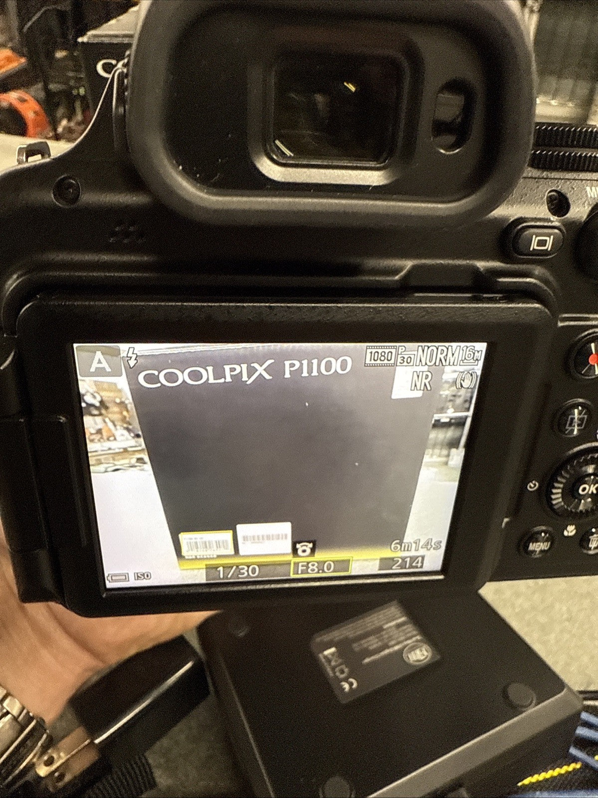 * OPEN BOX EXCELLENT * Nikon COOLPIX P1100 Digital Camera With Charger + Extras
