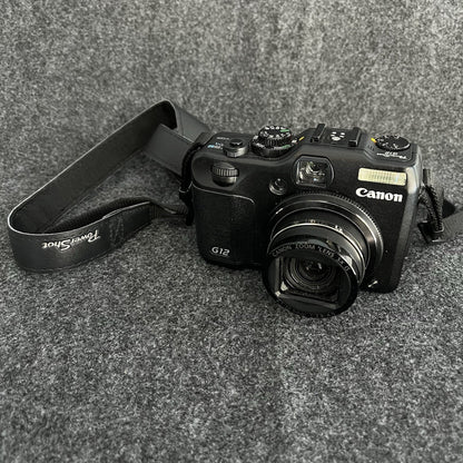 Canon PowerShot G12 10MP Digital Point & Shoot Camera EUC  With Original Box