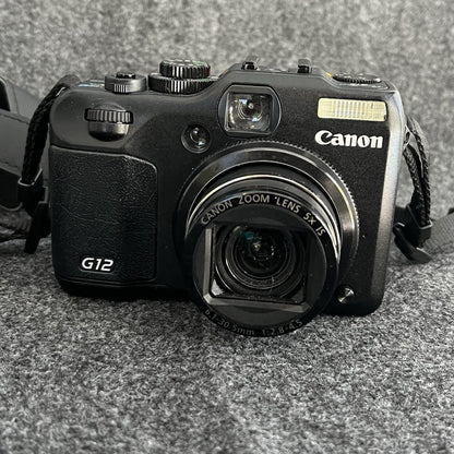 Canon PowerShot G12 10MP Digital Point & Shoot Camera EUC  With Original Box