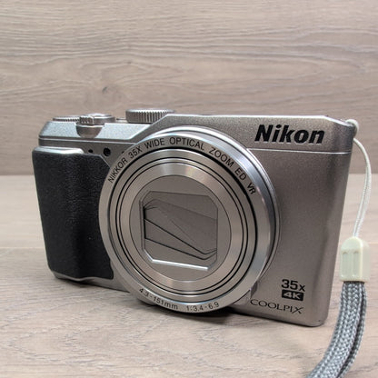 Nikon COOLPIX A900 Silver Digital Camera, Compact 35x Zoom - Tested