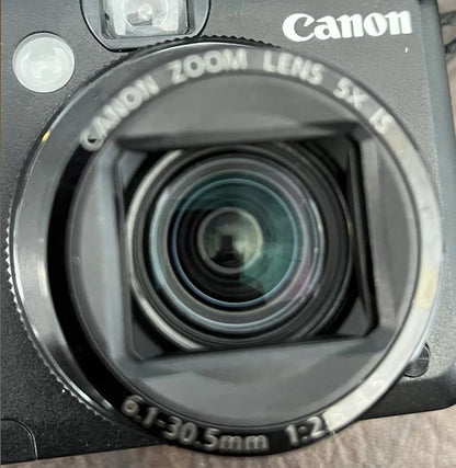 Canon PowerShot G12 10MP Digital Point & Shoot Camera EUC  With Original Box